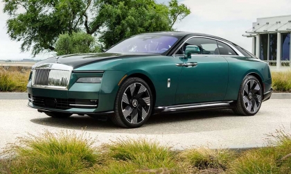 Clip Rolls-Royce quảng cáo mẫu xe điện đầu tiên của mình, chiếc Spectre coupé 2024